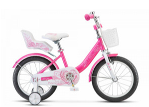 Фото Велосипед 14" STELS Little Princess (8.9" Фиолетовый)