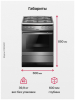 Фото Плита комбинированная 60х60 HANSA  FCMX68021