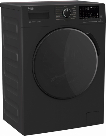 Фото Стиральная машина 6,5кг 44см Beko WSPE6H616W (инвертор)