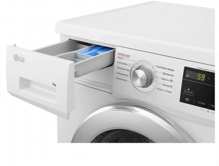 Фото Стиральная машина  6,0кг 44см LG F2J3NS2W 