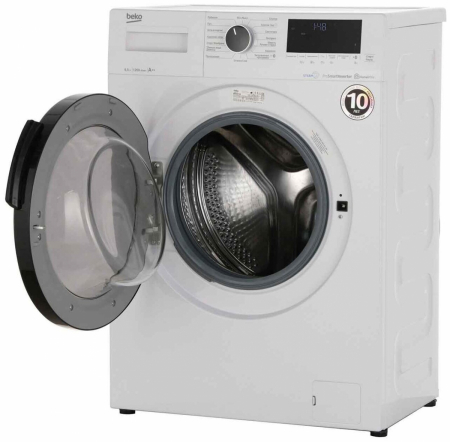 Фото Стиральная машина 6,5кг 44см Beko WSPE6H616W (инвертор)