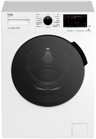 Фото Стиральная машина 6,5кг 44см Beko WSPE6H616W (инвертор)