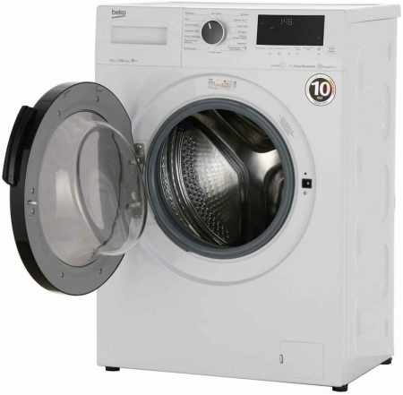 Фото Стиральная машина 6,5кг 44см Beko WSPE6H616W (инвертор)