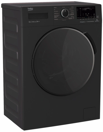 Фото Стиральная машина 6,5кг 44см Beko WSPE6H616W (инвертор)