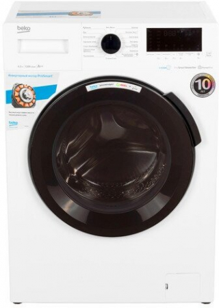 Фото Стиральная машина 6,5кг 44см Beko WSPE6H616W (инвертор)