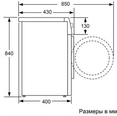 Фото Стиральная машина 6,5кг 44см Beko WSPE6H616W (инвертор)