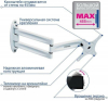 Фото Кронштейн на стену Kromax TECHNO-11 black (для 10-32", угол поворота 180°)